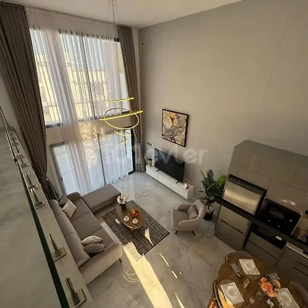 Apartment Magnificent 2- Bedroom Loft With Pool At Long Iskele With Free Parking & Wifi